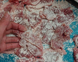 生姜焼き用の豚肉でひとくちトンカツ作り方4写真