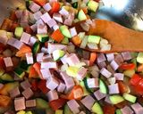 ハーブ香る野菜とハムのケークサレ作り方2写真