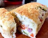 ハーブ香る野菜とハムのケークサレ作り方7写真