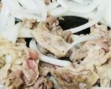 豚こまぎれ肉＆キャベツのソース炒め焼そば作り方1写真
