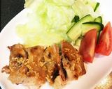 超簡単♡鶏モモ肉ガーリックバターソース作り方5写真