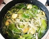 身体ポカポカ☆生姜とラー油の野菜スープ作り方2写真
