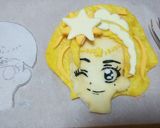 プリキュアキャラ弁☆キュアソレイユ★作り方5写真