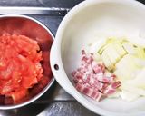 トマトと卵のスープ作り方1写真
