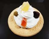お家カフェ☆チーズ味ホイップdeカナッペ作り方3写真