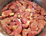 ⭐鶏肝の甘辛煮⭐鶏レバー作り方3写真