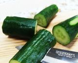 キュウリの飾り切り作り方1写真