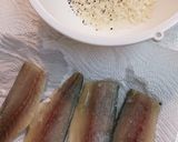 アジハーブmixゆかりパン粉焼き作り方1写真