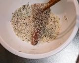 アジハーブmixゆかりパン粉焼き作り方3写真