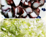 タコ入りだし巻き卵☆明石焼き風作り方1写真