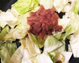 調味料一切不要♡イカの塩辛キャベツ炒め作り方2写真