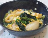 ほうれん草と麩の卵とじ♪美味しいお出汁♪作り方6写真