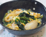 ほうれん草と麩の卵とじ♪美味しいお出汁♪作り方6写真