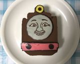機関車トーマス ヒロのバースデーケーキ作り方13写真