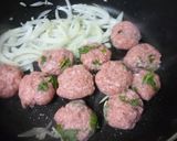 大葉肉団子♪大根とトマトソース煮♪作り方7写真