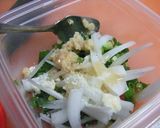 夏レシピ✶ฺカツオのタタキうどん作り方4写真