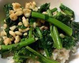 食欲ない時に♪菜花どんぶり作り方3写真