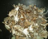 マイタケを使ってヘルシーで節約牛丼♪作り方3写真