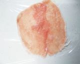 豚肉のお豆腐包みあんかけ作り方4写真