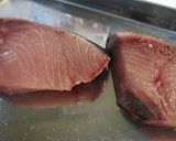 フライパンで　ブリの照り焼き作り方1写真
