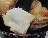 フライパンで　ブリの照り焼き作り方4写真