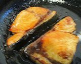 フライパンで　ブリの照り焼き作り方6写真