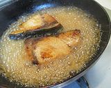 フライパンで　ブリの照り焼き作り方5写真