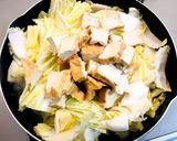 鶏肉の和風丼作り方3写真