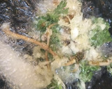 土筆と筍と春菊のかきあげ作り方8写真