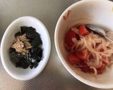 新玉ねぎとトマトのナムル。生姜入り。作り方4写真