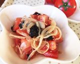 新玉ねぎとトマトのナムル。生姜入り。作り方5写真