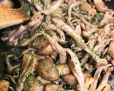 茸と胡桃のバターソテー作り方3写真