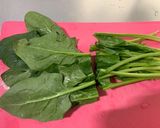 【韓国家庭料理】ほうれん草の味噌汁作り方2写真