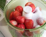 Fresh♡イチゴ果汁のロールケーキ作り方18写真
