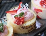 Fresh♡イチゴ果汁のロールケーキ作り方35写真