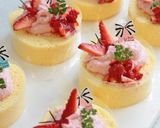 Fresh♡イチゴ果汁のロールケーキ作り方32写真