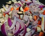 二種ポークのトマトデミカレーライス作り方4写真