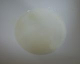 絶対成功　レンジ　卵黄カスタード作り方5写真