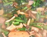 小松菜としめじの豚バラ中華あんかけ丼作り方3写真