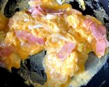 インスタント拉麺 ネギ玉withベーコン作り方4写真