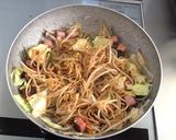 簡単!焼きマヨソバ!(^^)!作り方2写真