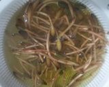 新玉ねぎと土筆のチーズオムレツ作り方2写真