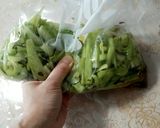 かんたん黒酢＆塩こんぶでセロリの浅漬け作り方2写真