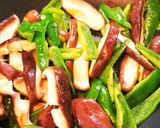 椎茸とピーマンの炒め煮作り方4写真