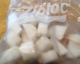 うちの冷凍野菜達(味噌汁の具などに)作り方4写真