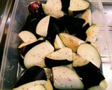 ナスのニンニク醤油炒め作り方1写真