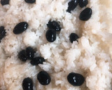 もち米の黒豆ごはん 簡単混ぜるだけ作り方3写真