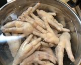 韓国もみじ(鶏)料理「プルタックバル」作り方4写真