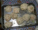 肉団子に衣がそうめん　作り方2写真