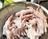 骨無しもみじ(鶏)「プルタックバル」韓国作り方1写真